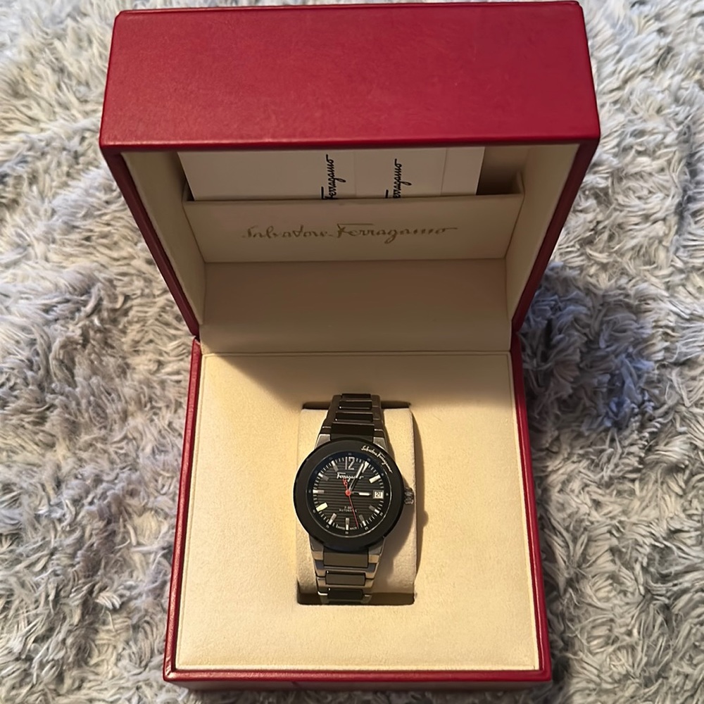 Salvatore Ferragamo Swiss Automatic Men Watch - Gem